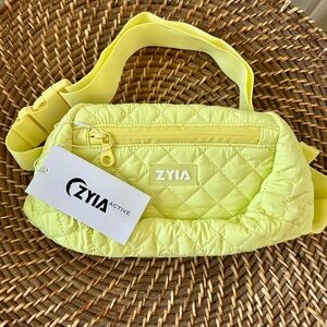 ZYIA Light Yellow Quilted Jacket